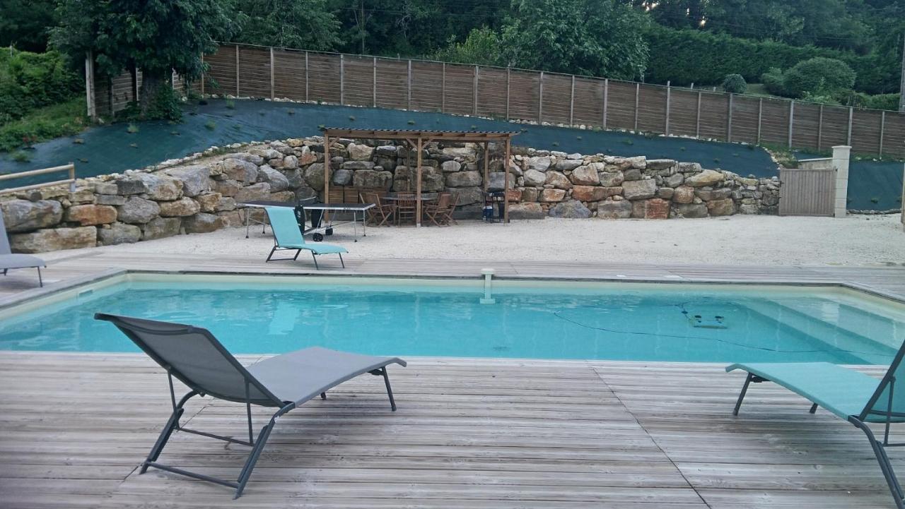 Lou Chastel, Demeure Perigourdine Climatisee Avec Piscine Privee Et Chauffee La Bachellerie Eksteriør billede
